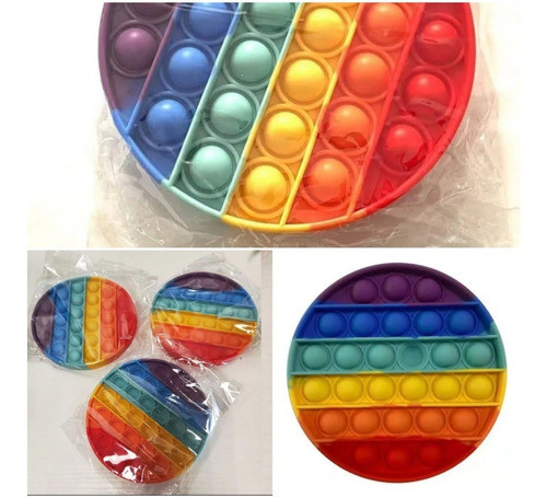 Popit  Importado Antiestrés Juguete Sensorial Silicona 1