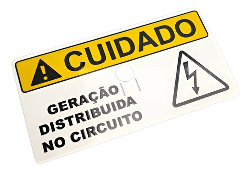 10 Placas Cuidado Geração Distribuída Circuito Fibra Enel 0