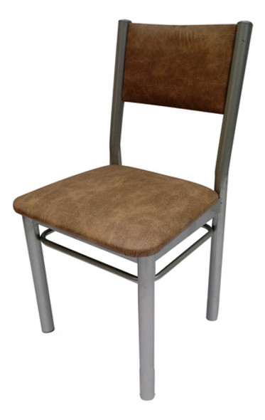 Silla De Caño Reforzada Con Respaldo Tapizado - Catalina - Directo De Fabrica ! 0