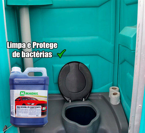 Desinfetante Limpeza Doméstica Rende Muito 5 L 1