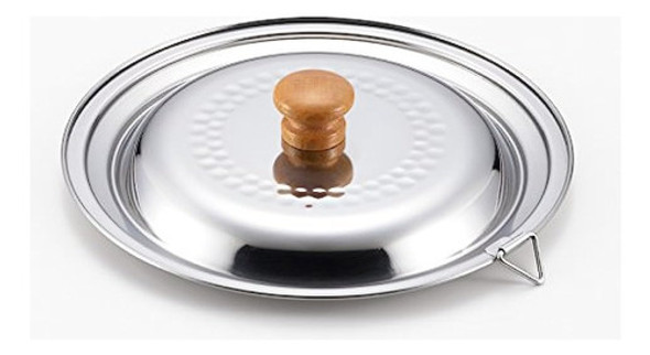 Tapa De Olla Yoshikawa Yukihira, 6-7 In, Plata 0 Tapa De Olla Yoshikawa Yukihira, 6-7 In, Plata 0