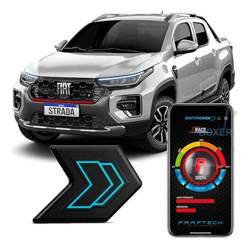 Shiftpower Fiat Strada Turbo 2024 Faaftech Chip De Pedal 0