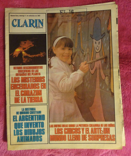 Clarín Revista 1983 Teatro Abierto 83 Claudia Casabianca 0