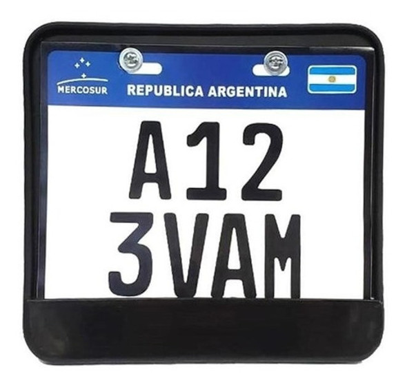 Porta Patente Moto Mercosur Nueva C/ Tornillos Bitemarket 0 Porta Patente Moto Mercosur Nueva C/ Tornillos Bitemarket 0