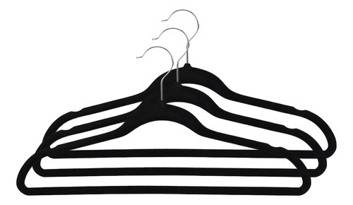 Cabides De Veludo 3 Peças Para Armários Closets Guarda-roupa 0