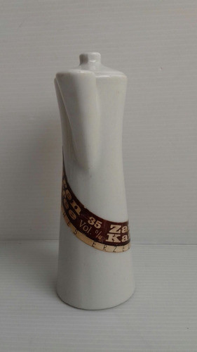 Porroncito Licor Zaren Kaffee Botellita Porcelana 1950 1