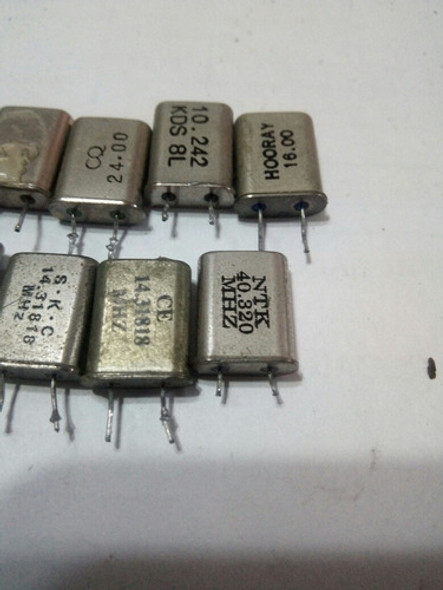 Lote De 9 Cristales De Varias Frecuencias .......... 1