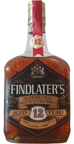 Whisky Antiguo Findlater's 12 Años 43% 750 Ml 0