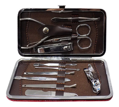 Set Kit De Manicura Uñas Podología Completo 11 Piezas  Hogar 0
