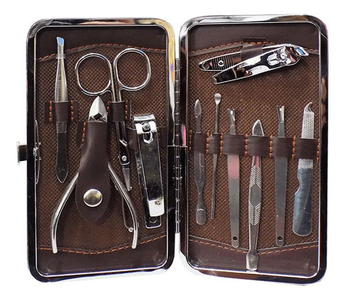 Set Kit De Manicura Uñas Podología Completo 11 Piezas  Hogar 1