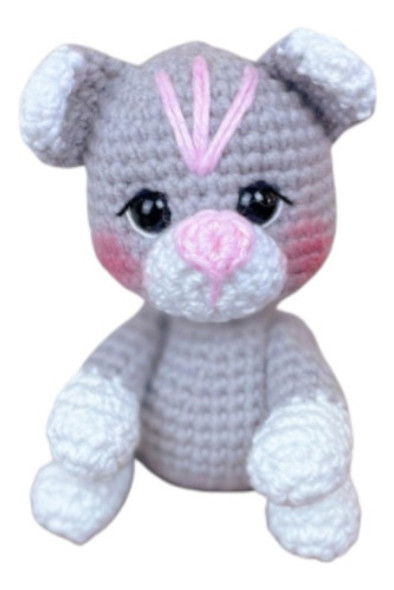 Patrón Para Tejer Gatita Amigurumi. 0