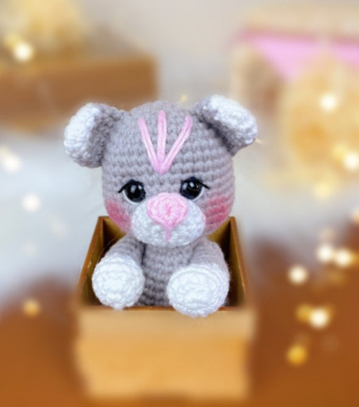 Patrón Para Tejer Gatita Amigurumi. 1