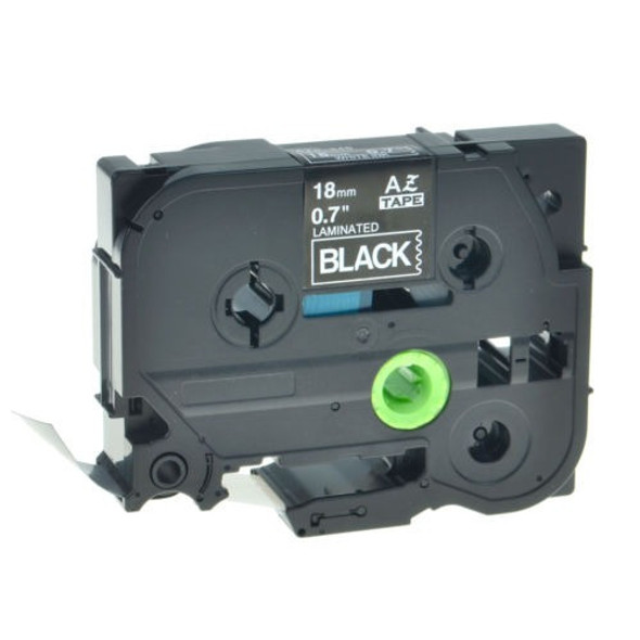 1pk Blanco En Etiqueta Negra Cinta Tze345 Tz345 Para P-touch 1