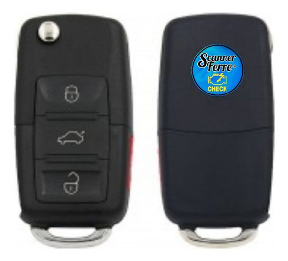 Copia Llave Codificada Telemando Vw Bora Volkswagen 0