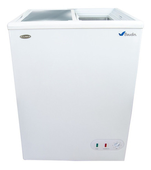 Freezer 100 Litros Tapa De Vidrio Kuma | Baudin 1