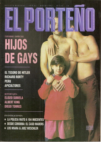 El Porteño N°125 1992 Los Hijos De Gays Hitler Diego Torres 0
