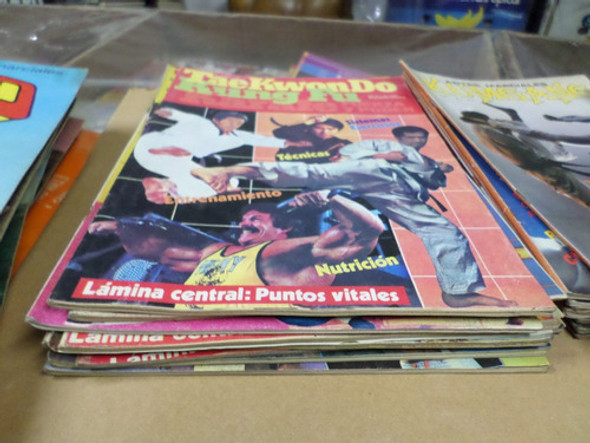 Revistas Taekwondo-kung Fu, Fuerza Y Poder, 7 En Total 1