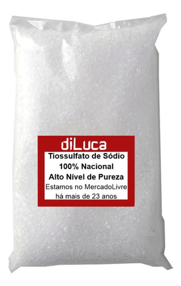 Tiossulfato De Sódio - Anticloro - Aquário - Piscina - 2kg 0 Tiossulfato De Sódio - Anticloro - Aquário - Piscina - 2kg 0