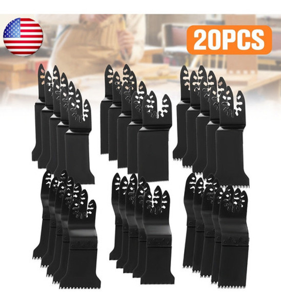 U.s. 20 X Oscilante Multi Herramienta Vio Cutter Blade Para 0