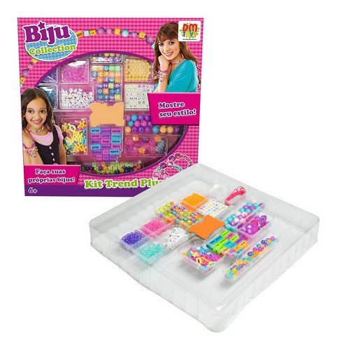 Bijuteria Infantil Collection Kit Trend Plus Dm Menina 6319 0