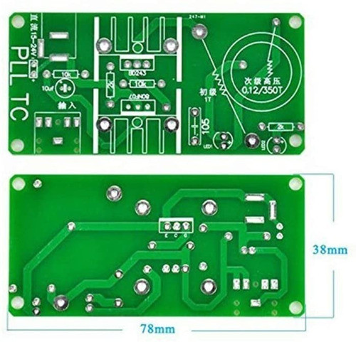Kit Bobina Tesla Experimento Proyecto Armar 15w Electronica 1