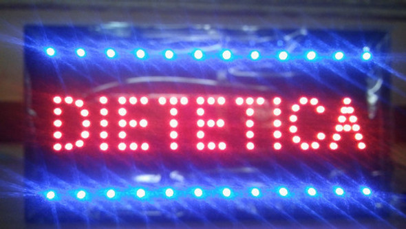Cartel Led Panaderia Abierto Comidas O La Q` Quieras Nacion. 1