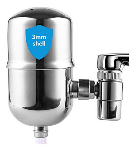 Filtro De Agua Del Grifo De Wingsol Acero Inoxidable Reduce 0