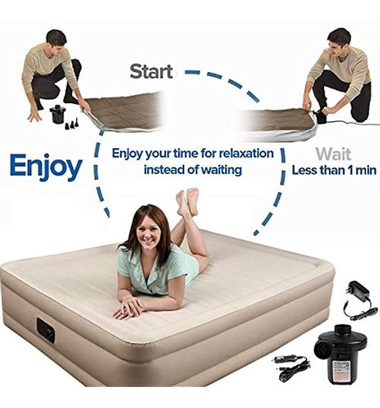 Bomba De Aire Bomba De Colchón De Aire Para Inflables Inflar 1