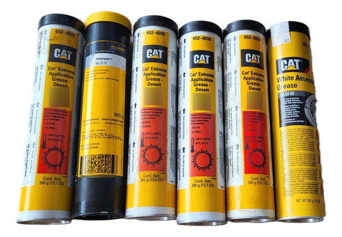 Kit Graxa 6 Tubos , 3 Tipos Diferente , 2.5 Kg Kluber E Cat 0