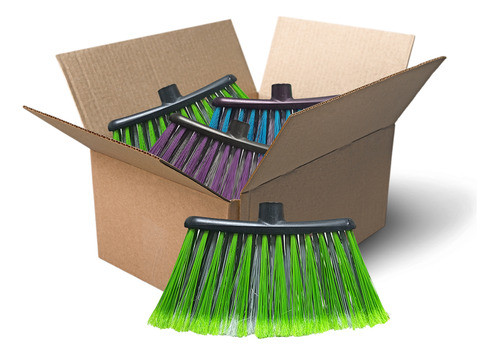 Vassoura Joia Eco Slim Atacado C/12 Uni Sem Cabo 0