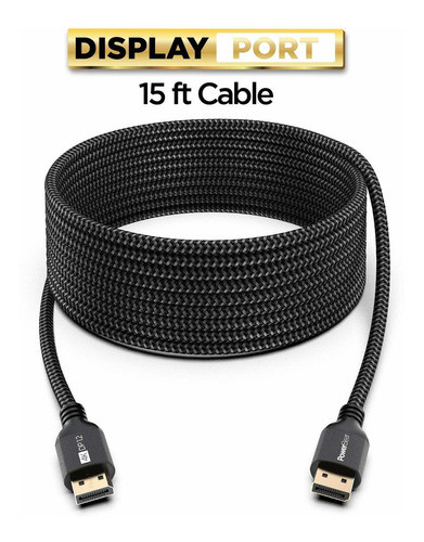 Powerbear 4k Displayport Cable (5mt) Ultra Hd High Speed Dis 1