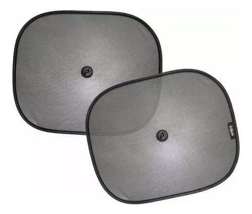 Kit 2 Cortinas Parasol Auto Camioneta 44x38cm Con Ventosas 0