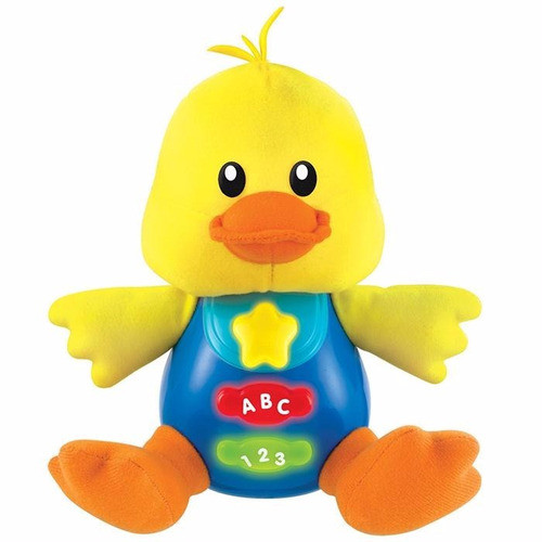 Sonajero Pato Con Luz Y Sonido 063634 Original Winfun 0