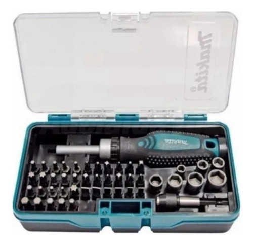 Juego Destornillador Y Puntas Makita 36186 47 Piezas 1