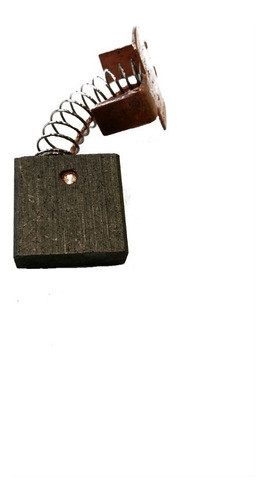 2 Carbones 17x18x7mm Flexible, Resorte Y Terminal 0