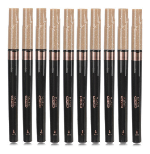 Canetas De Tinta Metálica 10pcs Suavização Escrita Forte Cob 1