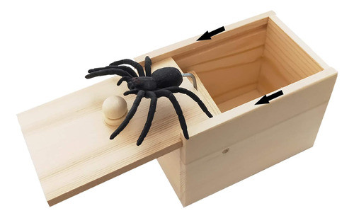 Caja De Sorpresa Rtudan Con Araña Juguete Para Niños Y Adult 0