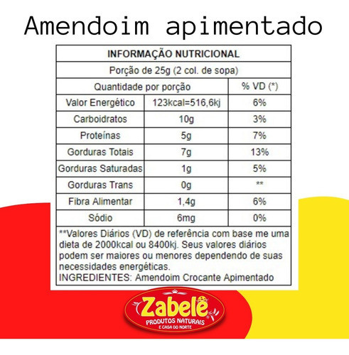 Paconte De Amendoim Apimentado 1kg - Premium Sabor Único 1