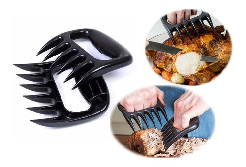Garras De Urso Para Churrasco Desfiador De Carnes C/ 2 Peças 0