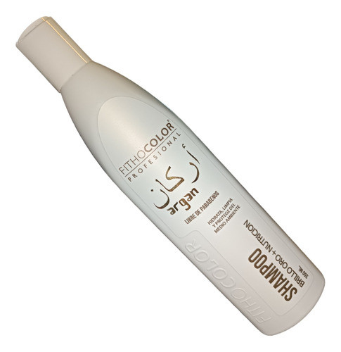 Shampoo Argan Brillo Oro + Nutricion X350 Ml Fithocolor 1