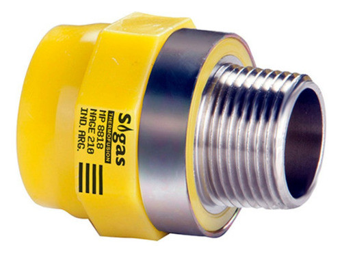 Transición Macho Sigas 25x3/4 Termofusión Grupo Dema 0