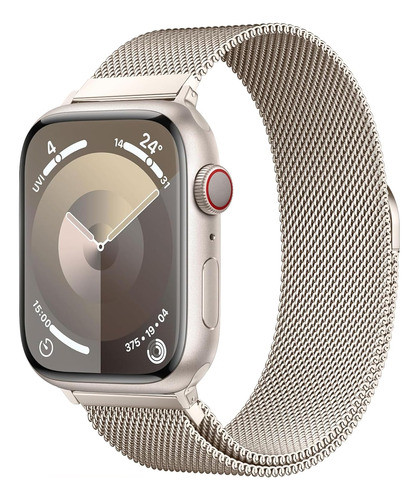 Malla Milanesa Para Apple Watch 45/44/49mm. Ultra2 9/8 Starl 0