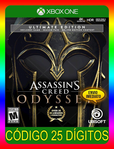 Assassins Creed Odyssey Ultimate Xbox - 25 Díg (envio Já) 0