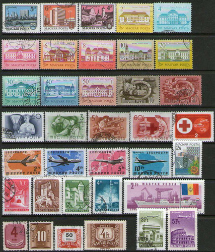 Hungría +100 Diferentes Sellos Años 1951-87 = Muy En Precio 1