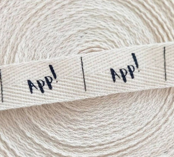 Etiqueta Cinta Totalmente Personalizada  - 3 Cm De Ancho 0