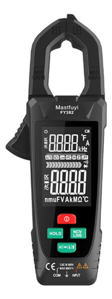 Pinça Inteligente Mastfuyi Fy382 True Rms 9999 Contagens 0