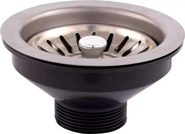 Válvula Pia Americana Aço Inox 4' 1/2 0