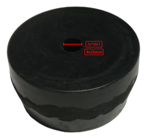 Pata De Goma Para Compresor X2 Unidades 1