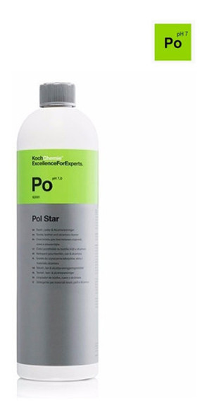 Koch Chemie Pol Star 1lt Limpiador Cuero, Tapizado, Alfombra 1