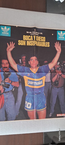 Póster Maradona Año 1992 0